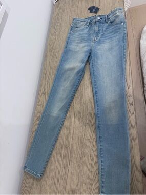 NWT Abercrombie and fitch high rise super skinny Blue Womens Slim Stretch jeans